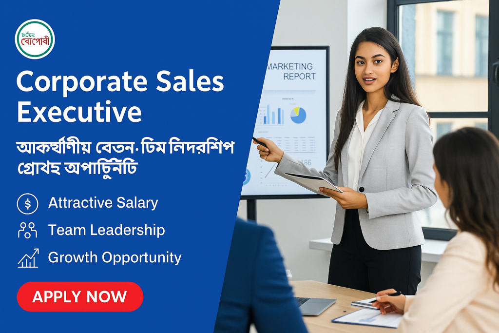 Corporate Sales Executive job circuler