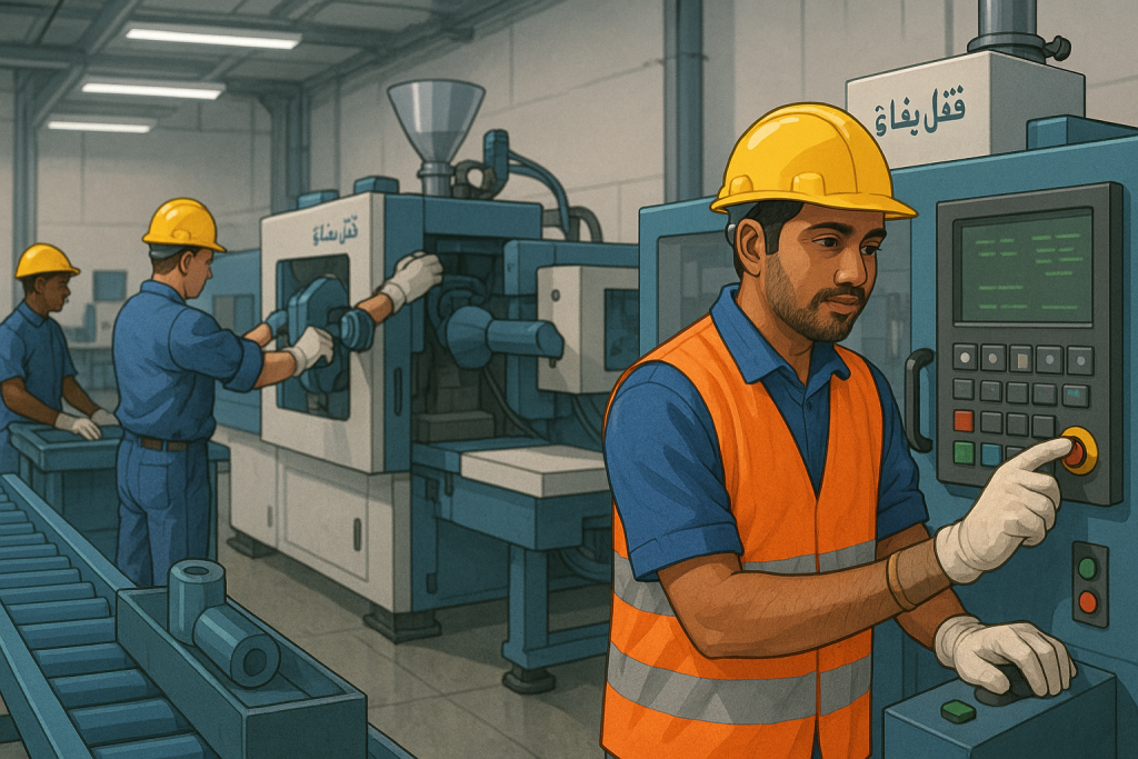 Factory Worker Job in Saudi Arabia