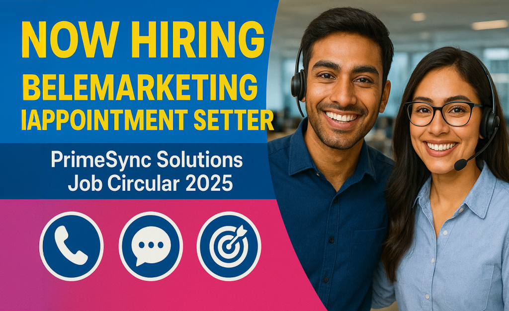 PrimeSync Solutions Job Circular 2025