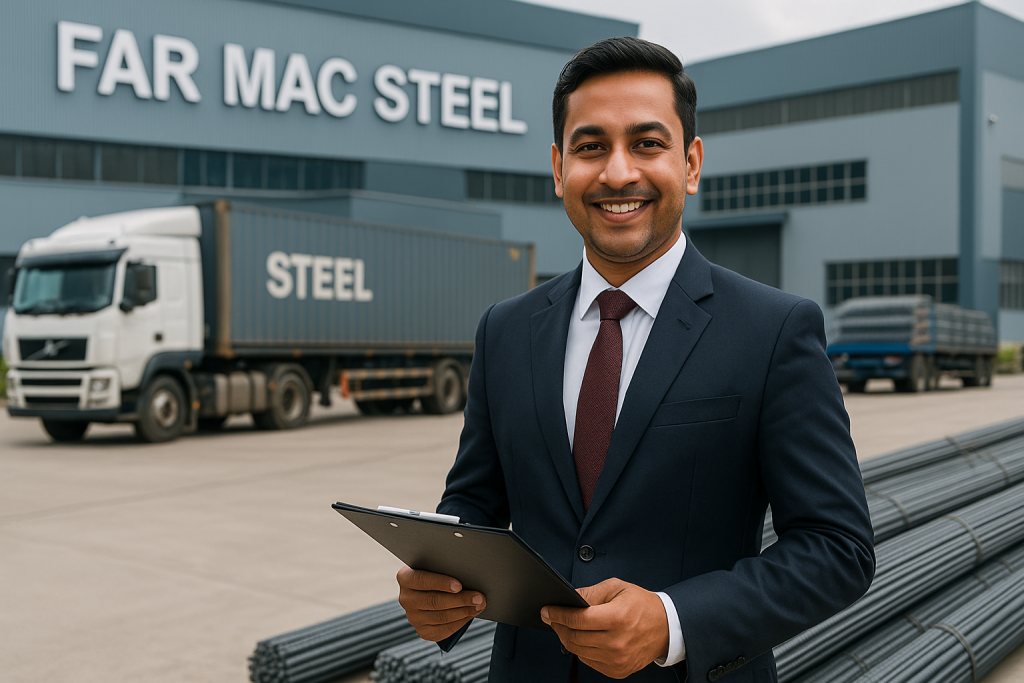 Steel Company Sales Manager Job in Bangladesh