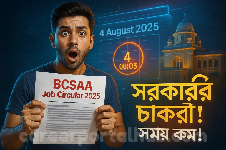 BCSAA Job Circular 2025