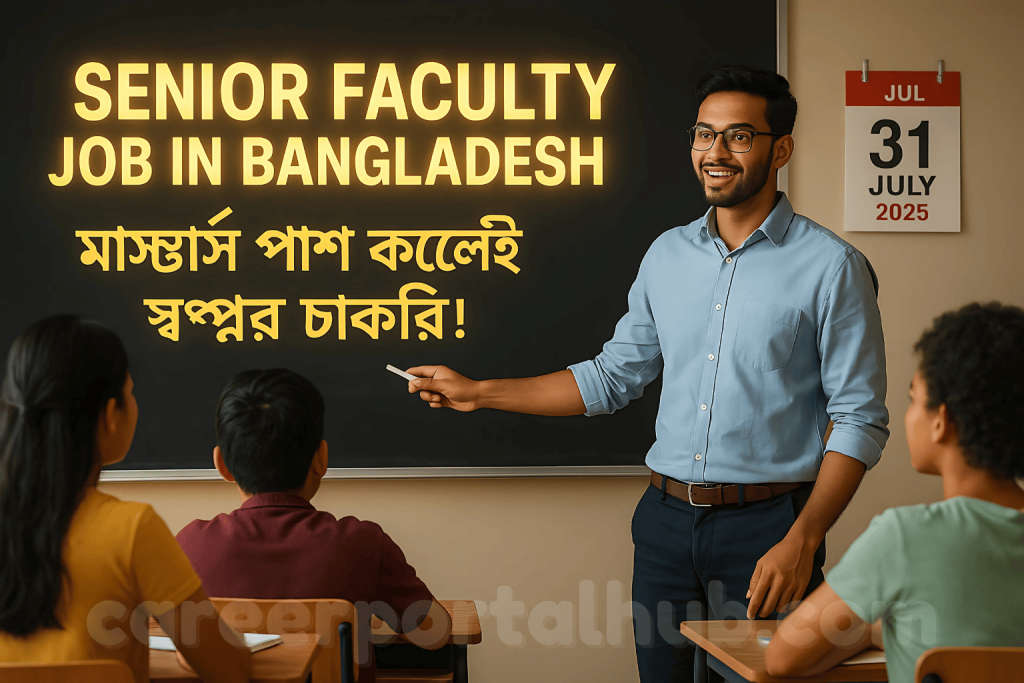 শিক্ষক নিয়োগ বিজ্ঞপ্তি ২০২৫